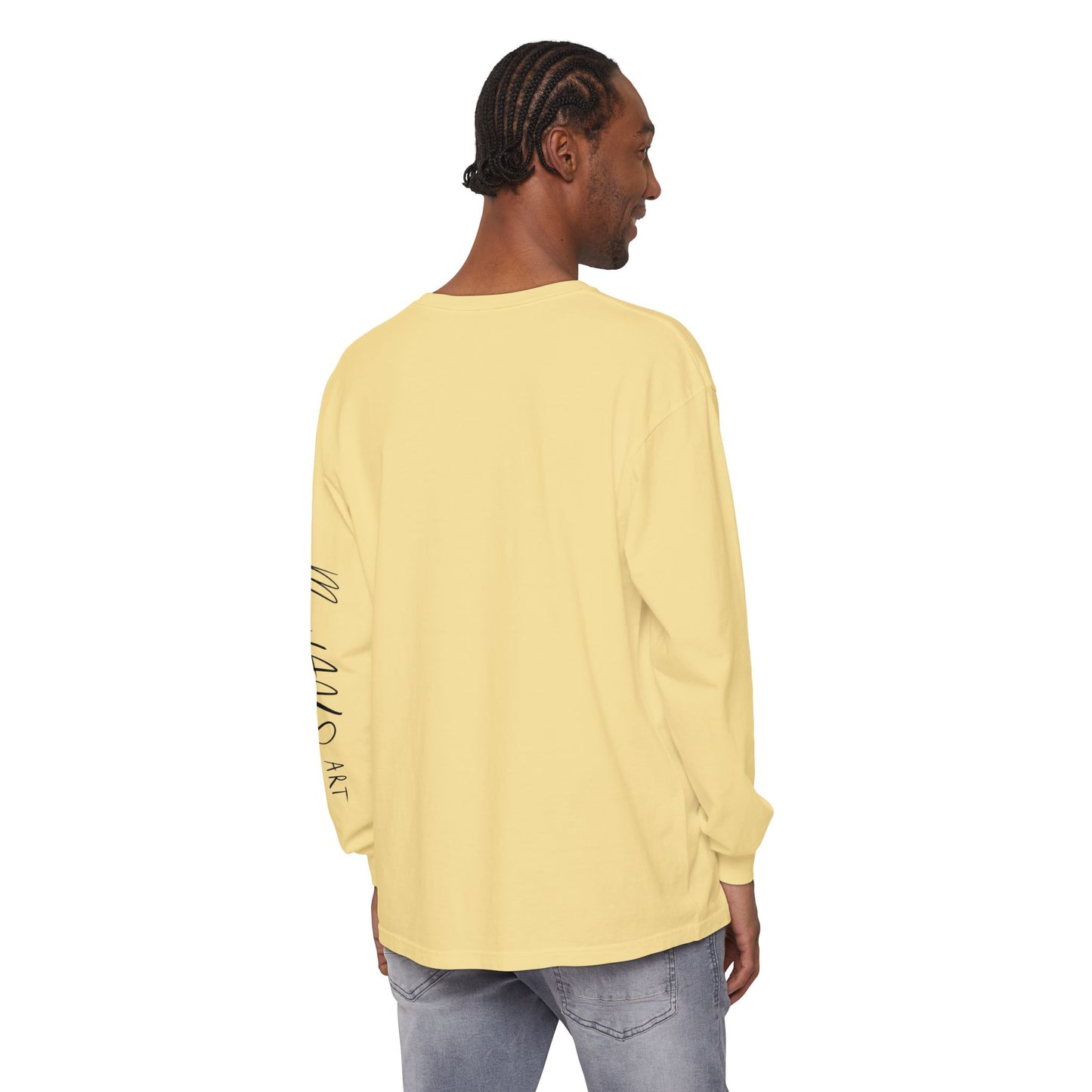 Abstract Watercolor: The Ollie - Long Sleeve Tee