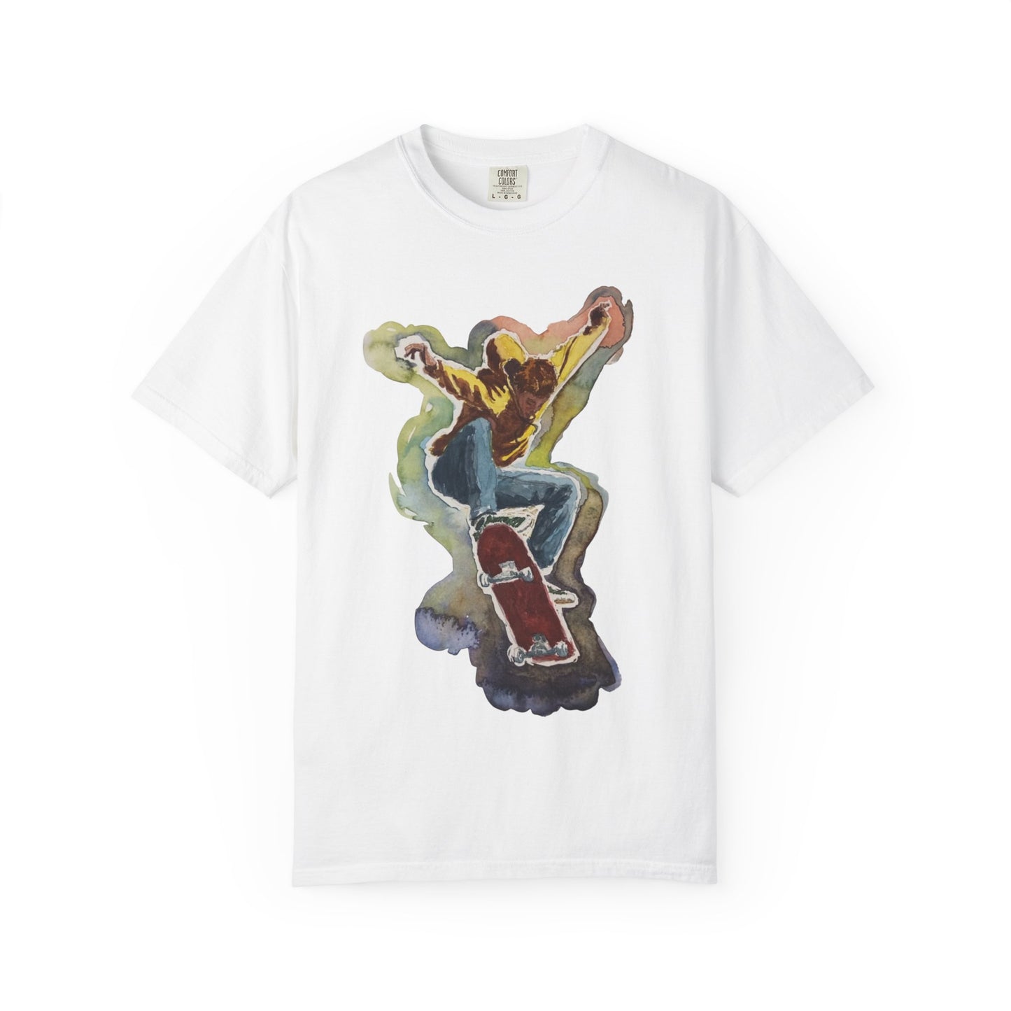 MeVANS Original Tee - Watercolor Skater no.2