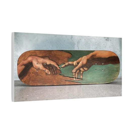 CANVAS PRINT: “Origin” on Skate Deck by MeVANS
