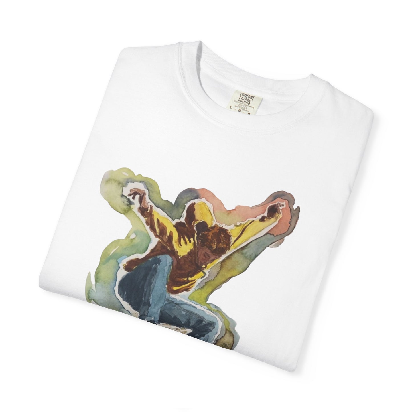 MeVANS Original Tee - Watercolor Skater no.2