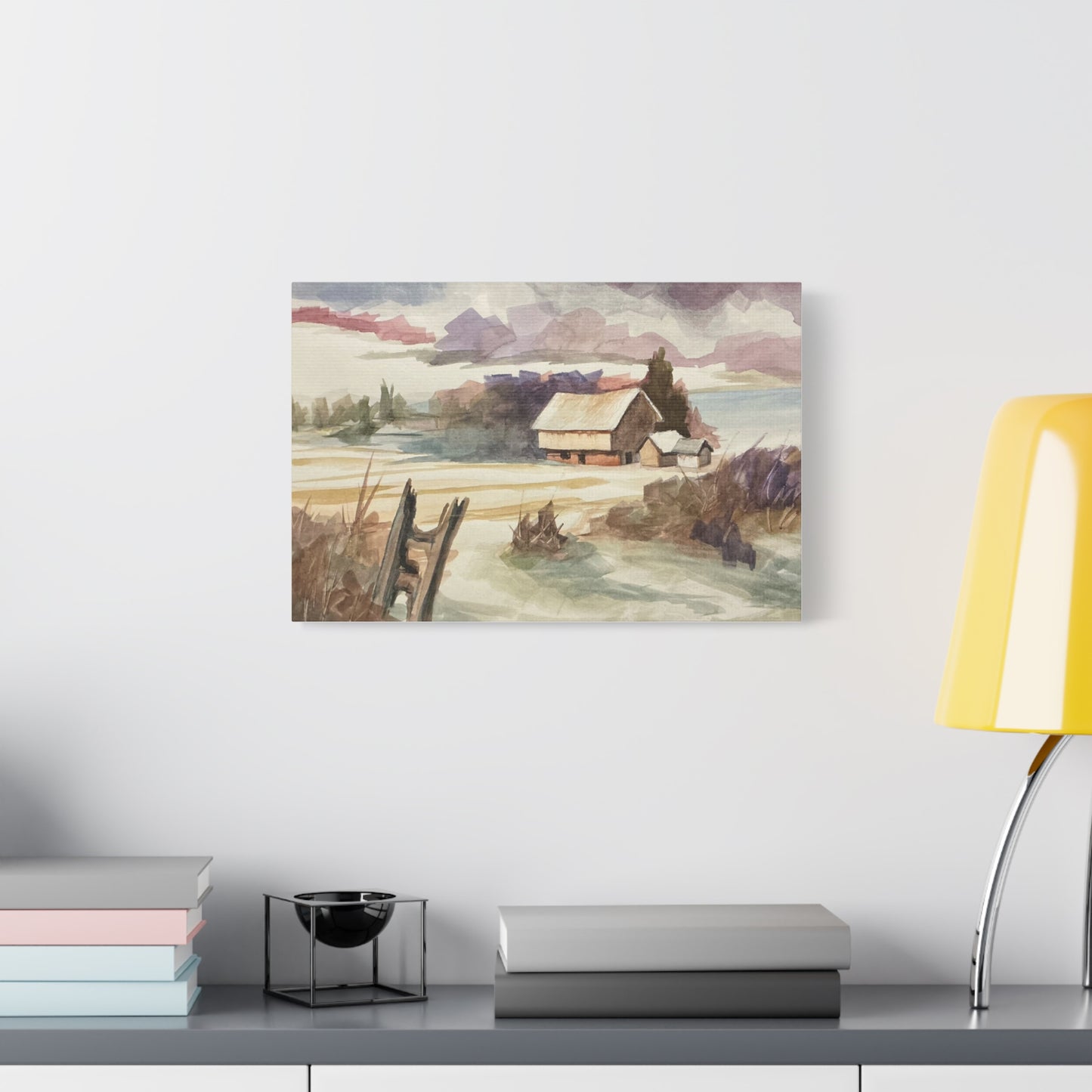 CANVAS PRINT: “Winter landscape”