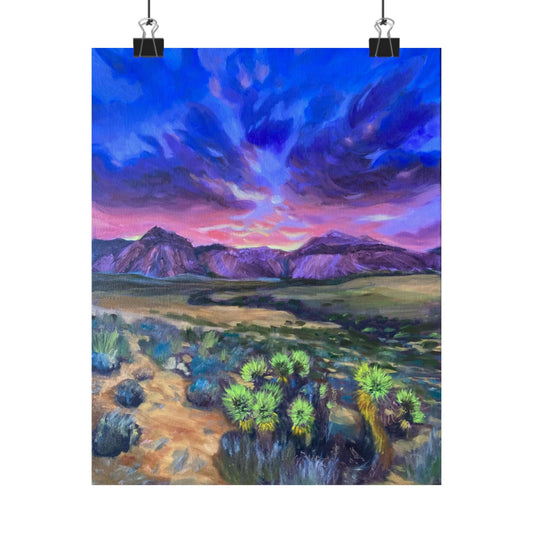 POSTER: “Desert at Dusk”