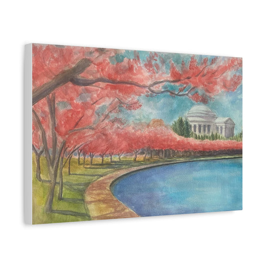 CANVAS PRINT: “Mom’s Cherry Blossoms”
